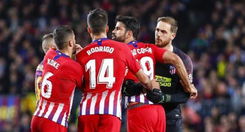 رفض طعن أتلتيكو مدريد ضد عقوبة كوستا